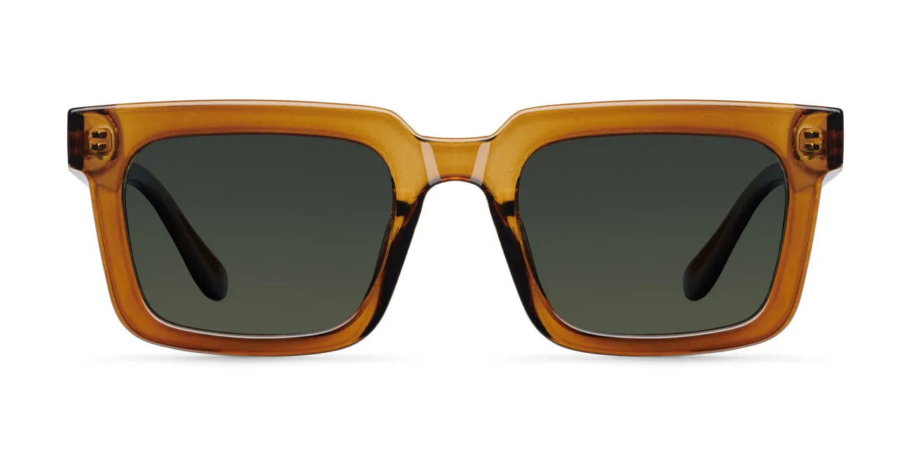 Taleh Sunglasses Mustard Olive sold by Ivalo.com