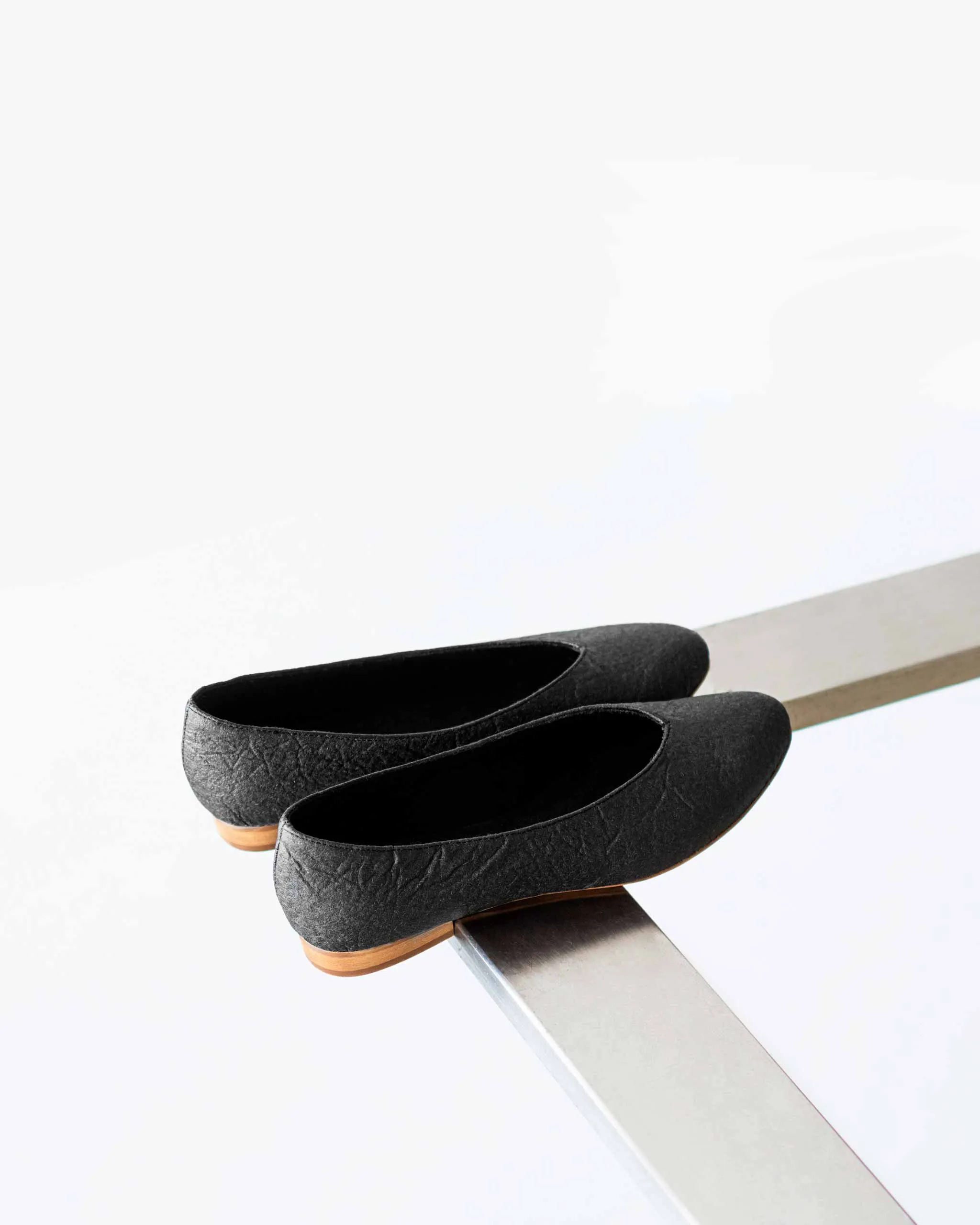 Pumps Pina Ballerinas Pinatex Black sold by Ivalo.com product image thumbnail 4