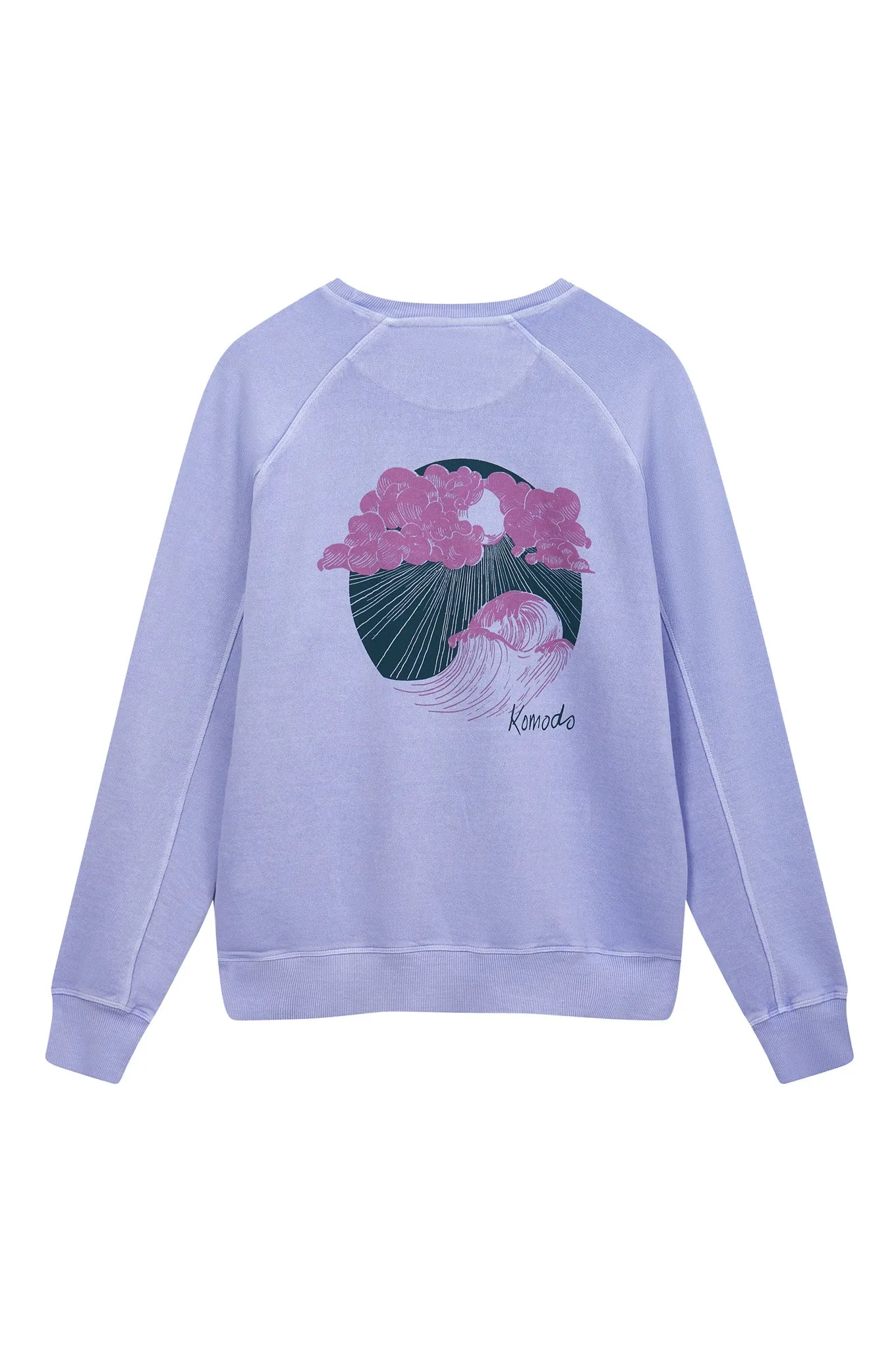 Surf Sweatshirt Organic Cotton Lavender sold by Ivalo.com product image thumbnail 4