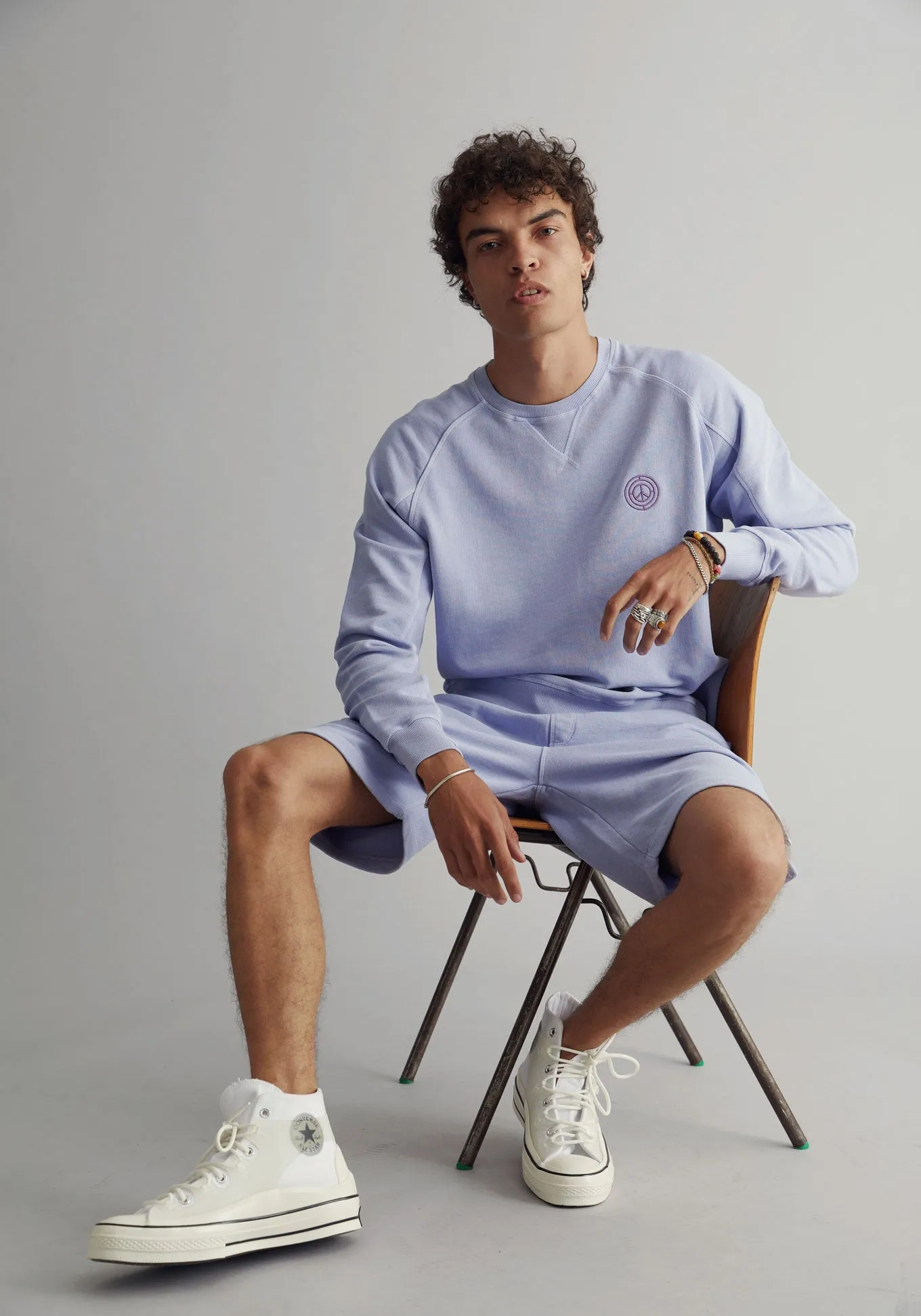 Surf Sweatshirt Organic Cotton Lavender sold by Ivalo.com product image thumbnail 2