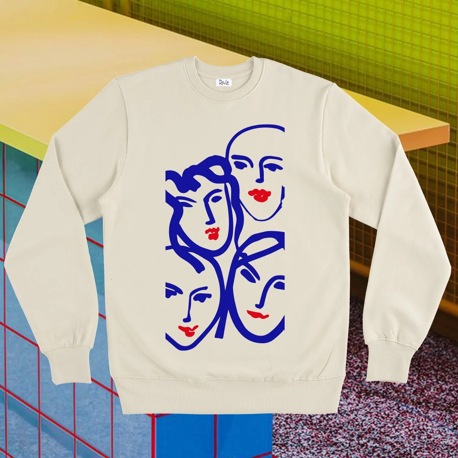 Faces Sweatshirt sold by Ivalo.com product image thumbnail 2