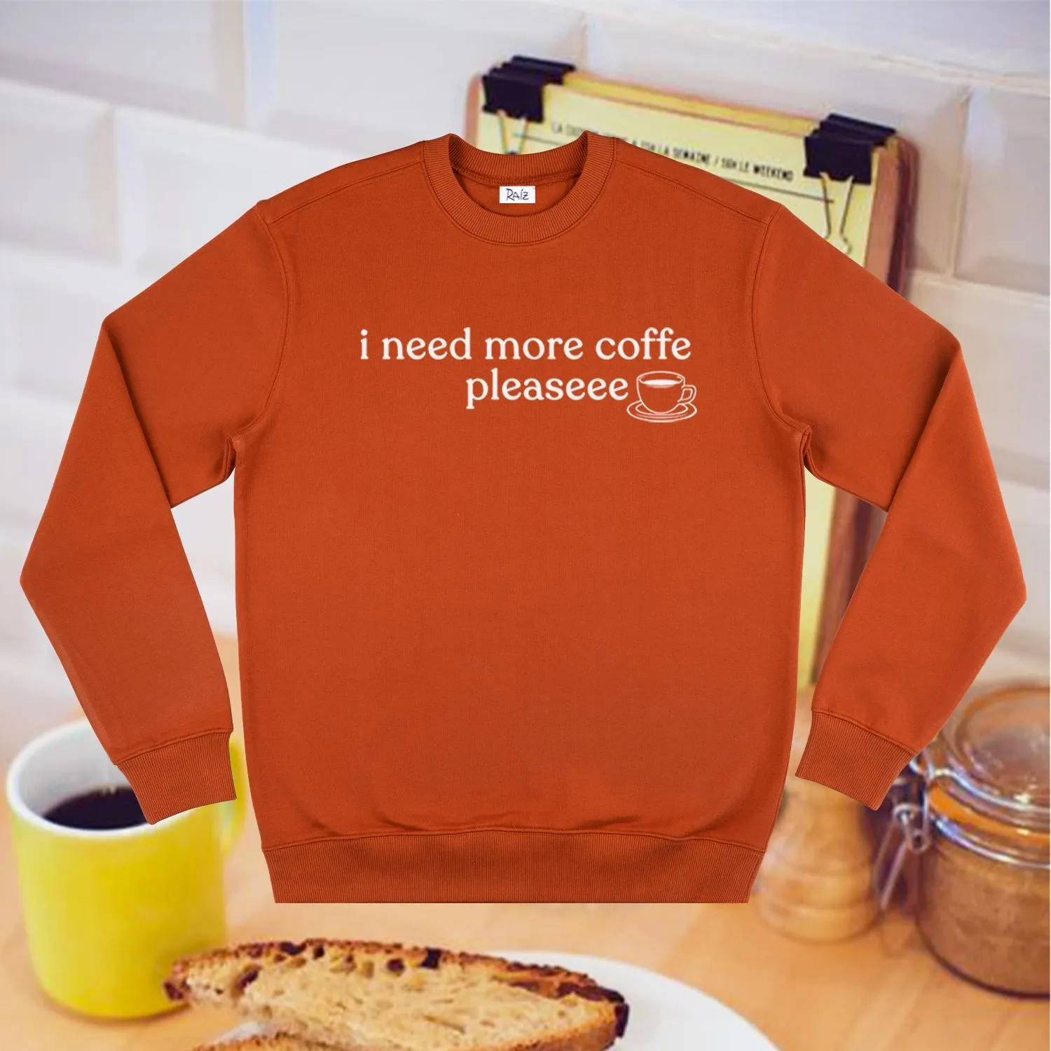 More Coffe Sweatshirt sold by Ivalo.com product image thumbnail 2