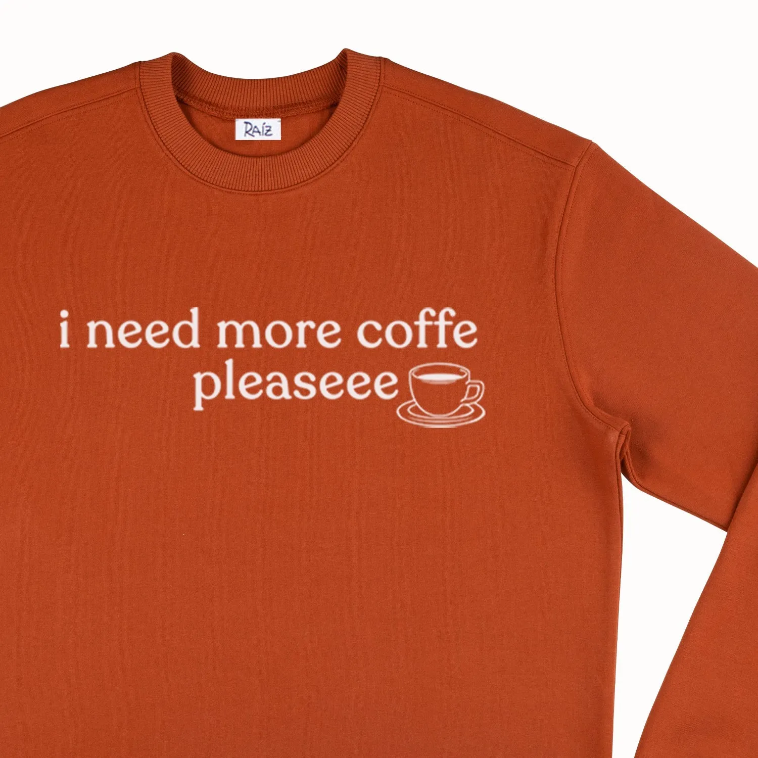 More Coffe Sweatshirt sold by Ivalo.com product image thumbnail 3