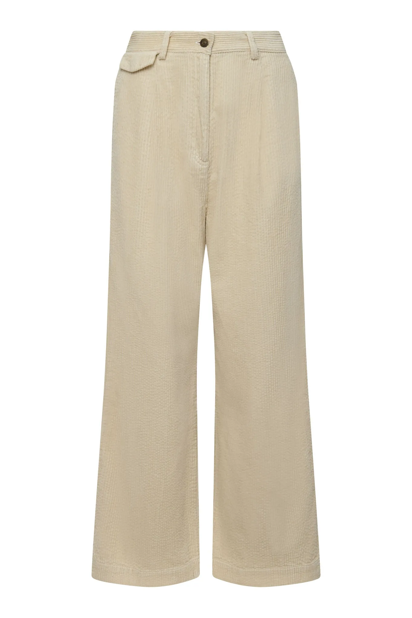 Tiger Cotton Cord Trouser Winter White sold by Ivalo.com product image thumbnail 3