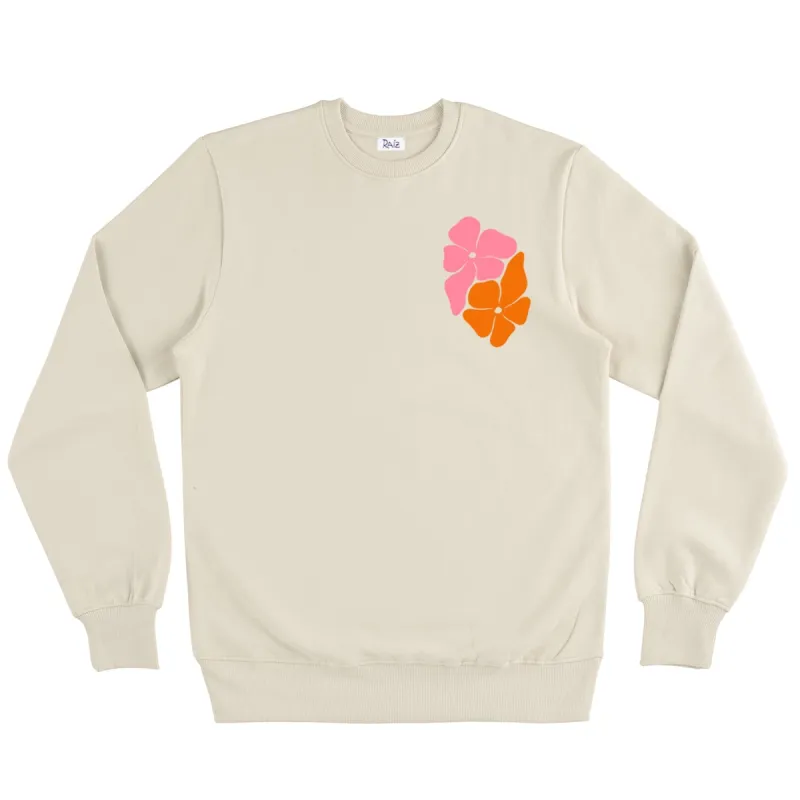 Flores Sweatshirt Sand sold by Ivalo.com
