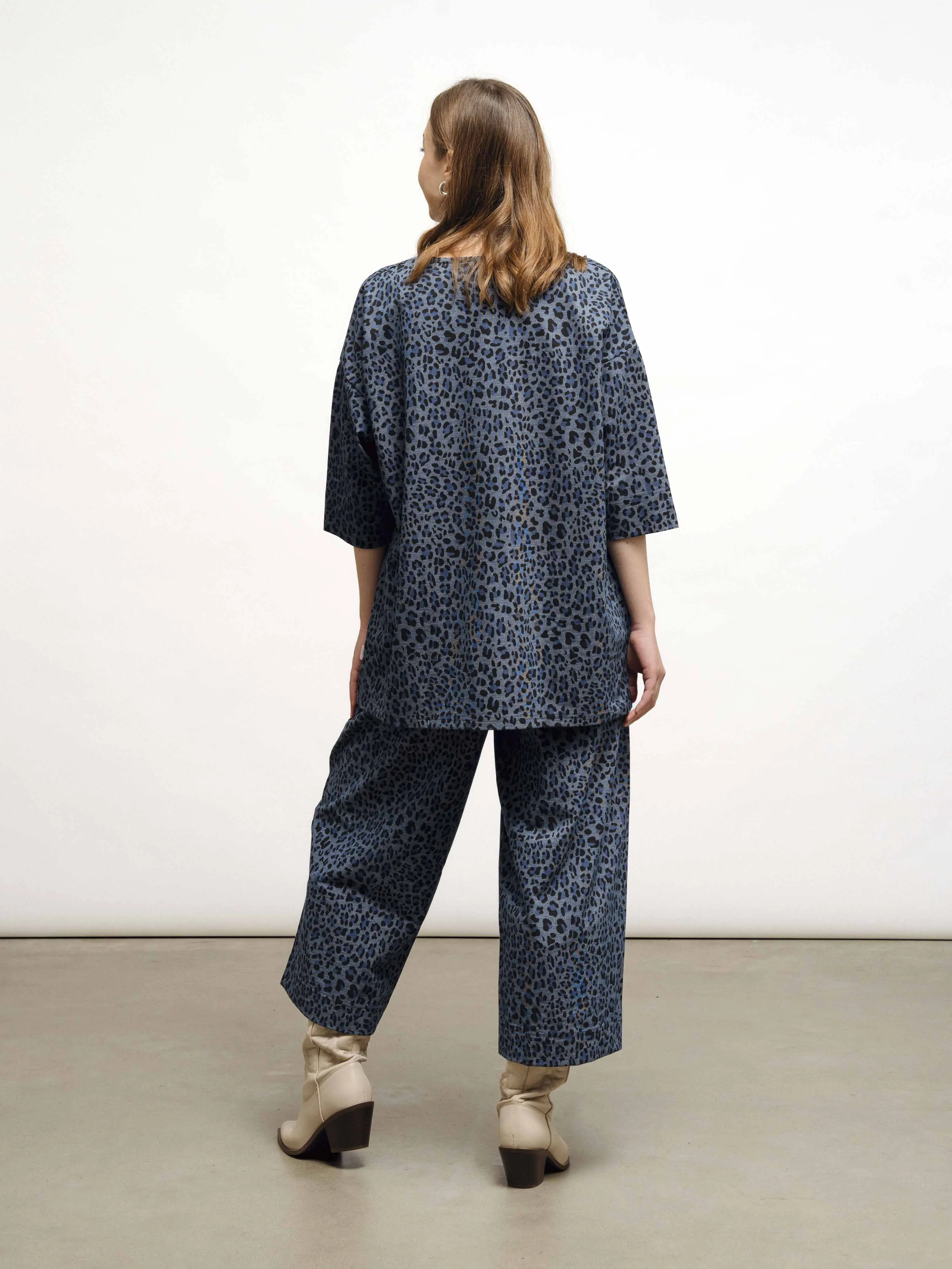 Lenora Tunic Leo Denim sold by Ivalo.com product image thumbnail 2