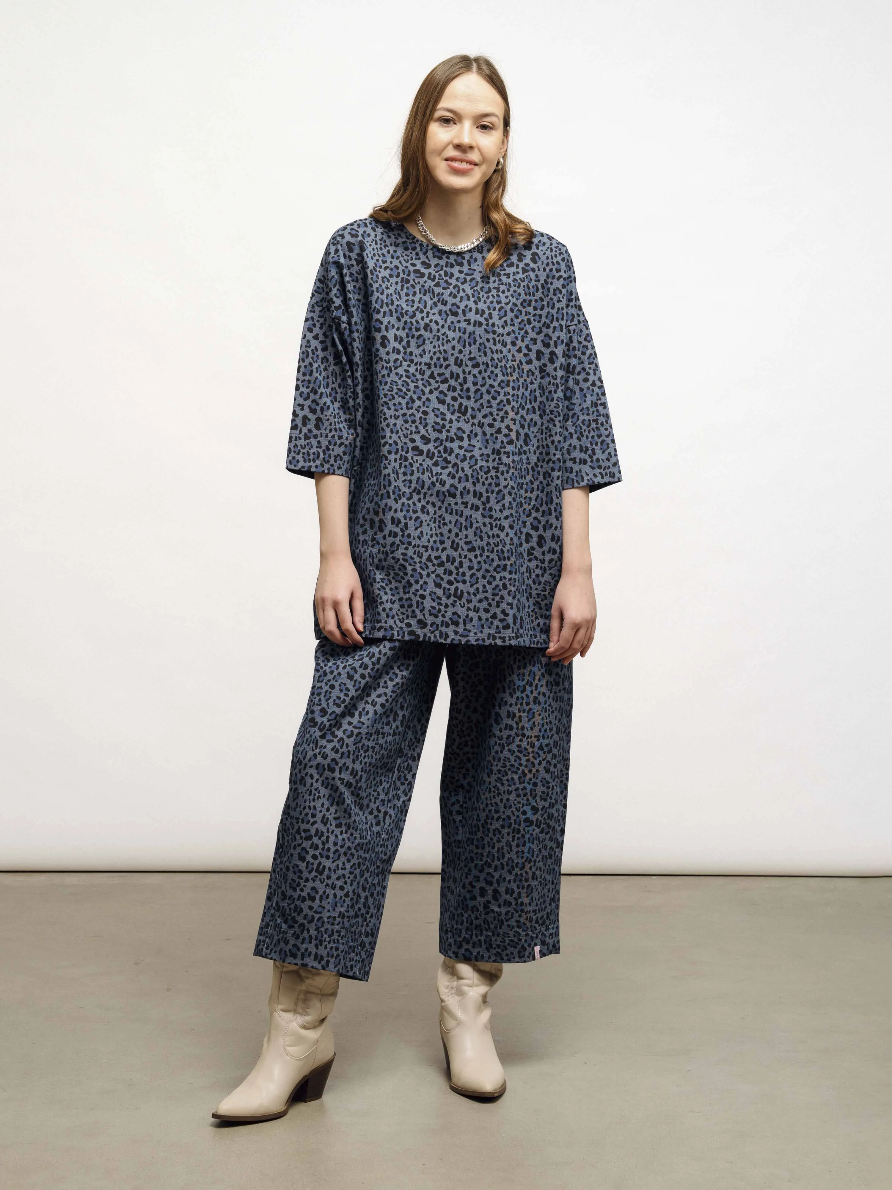 Lenora Tunic Leo Denim sold by Ivalo.com product image thumbnail 4