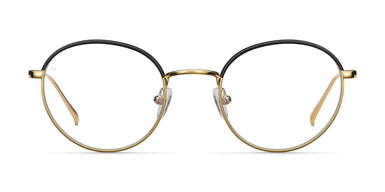 Yuda Bluelight Glasses Gold Black sold by Ivalo.com