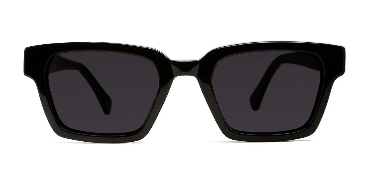 Iso Sunglasses All Black sold by Ivalo.com