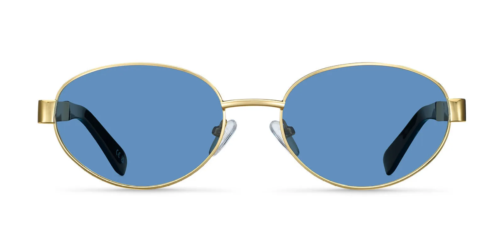 Karam Sunglasses Gold Blue sold by Ivalo.com