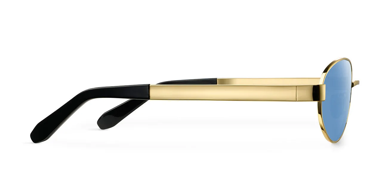 Karam Sunglasses Gold Blue sold by Ivalo.com product image thumbnail 3