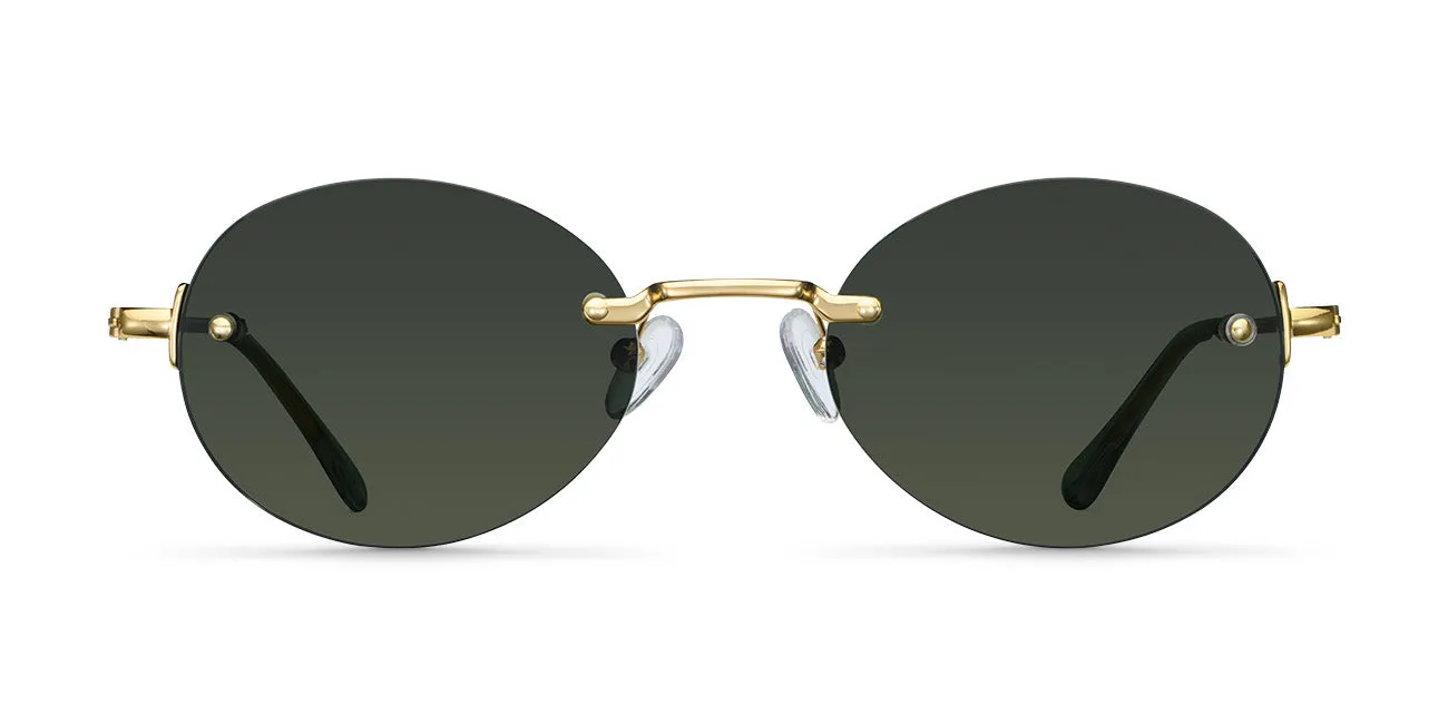 Kato Sunglasses Gold Olive sold by Ivalo.com