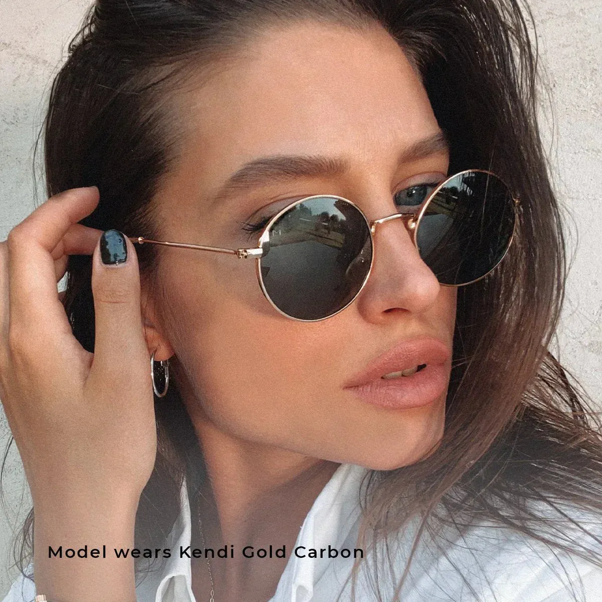 Kendi Sunglasses Gold Carbon sold by Ivalo.com product image thumbnail 2