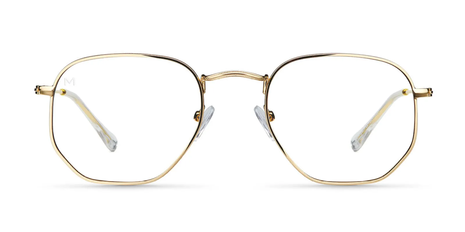 Eyasi Bluelight Glasses Gold sold by Ivalo.com