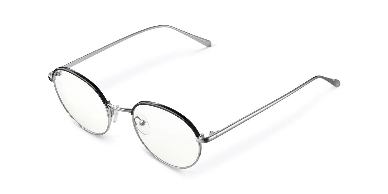 Yuda Bluelight Glasses Silver Black sold by Ivalo.com product image thumbnail 3