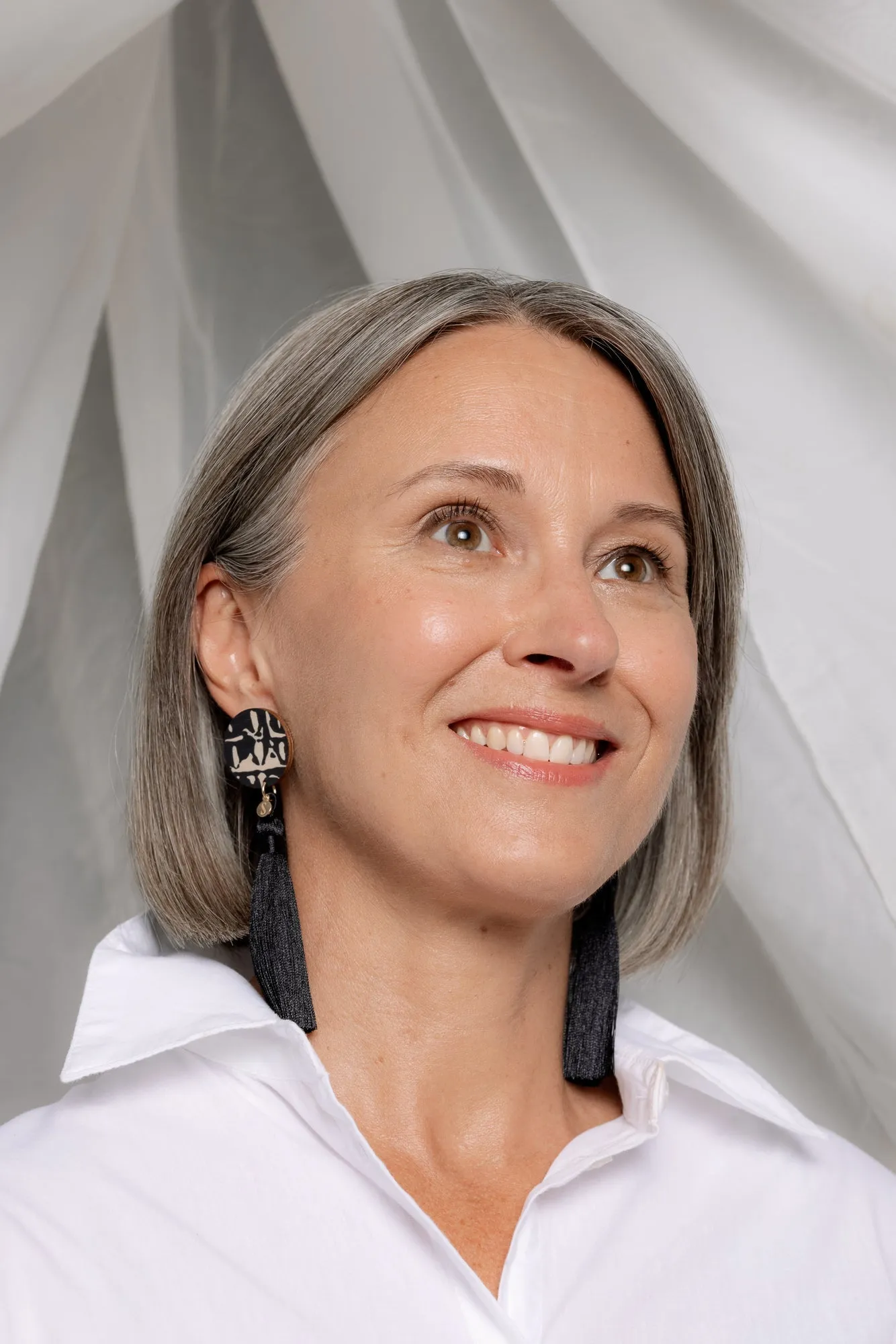 Forever Classic Wooden Tassel Earrings Black/Gold sold by Ivalo.com product image thumbnail 2