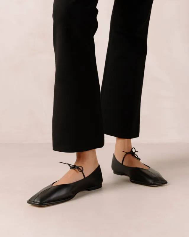 Sway Leather Ballet Flats Black sold by Ivalo.com