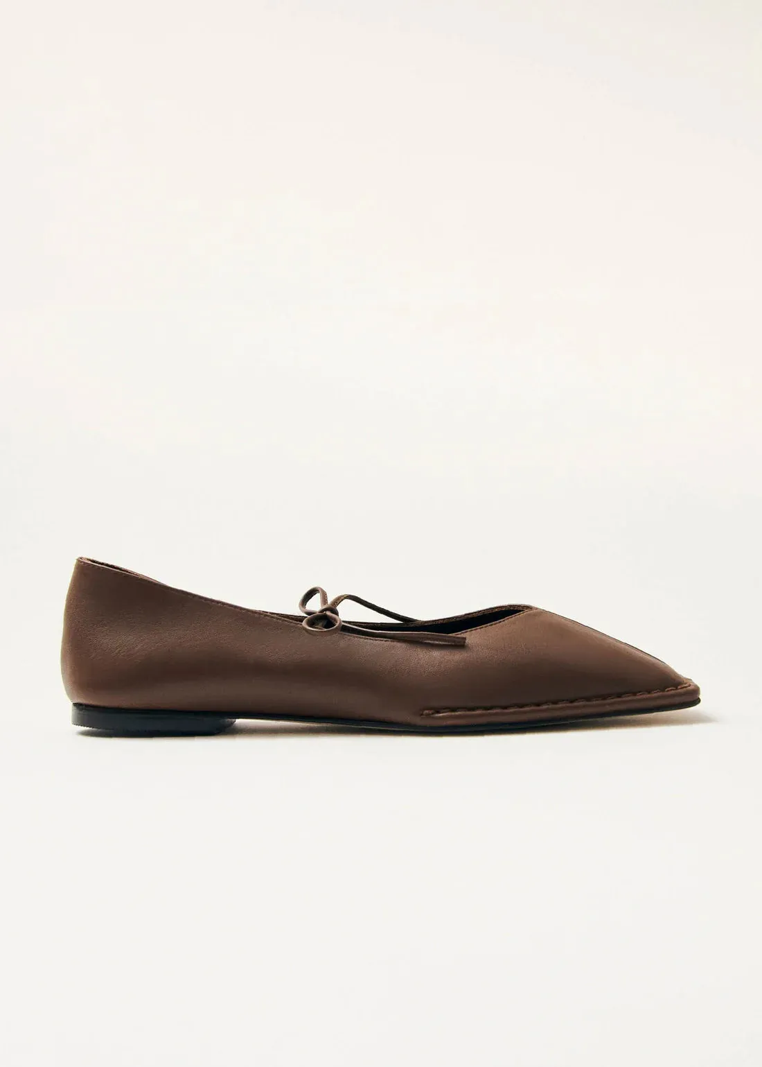 Sway Leather Ballet Flats Chestnut Brown sold by Ivalo.com product image thumbnail 2