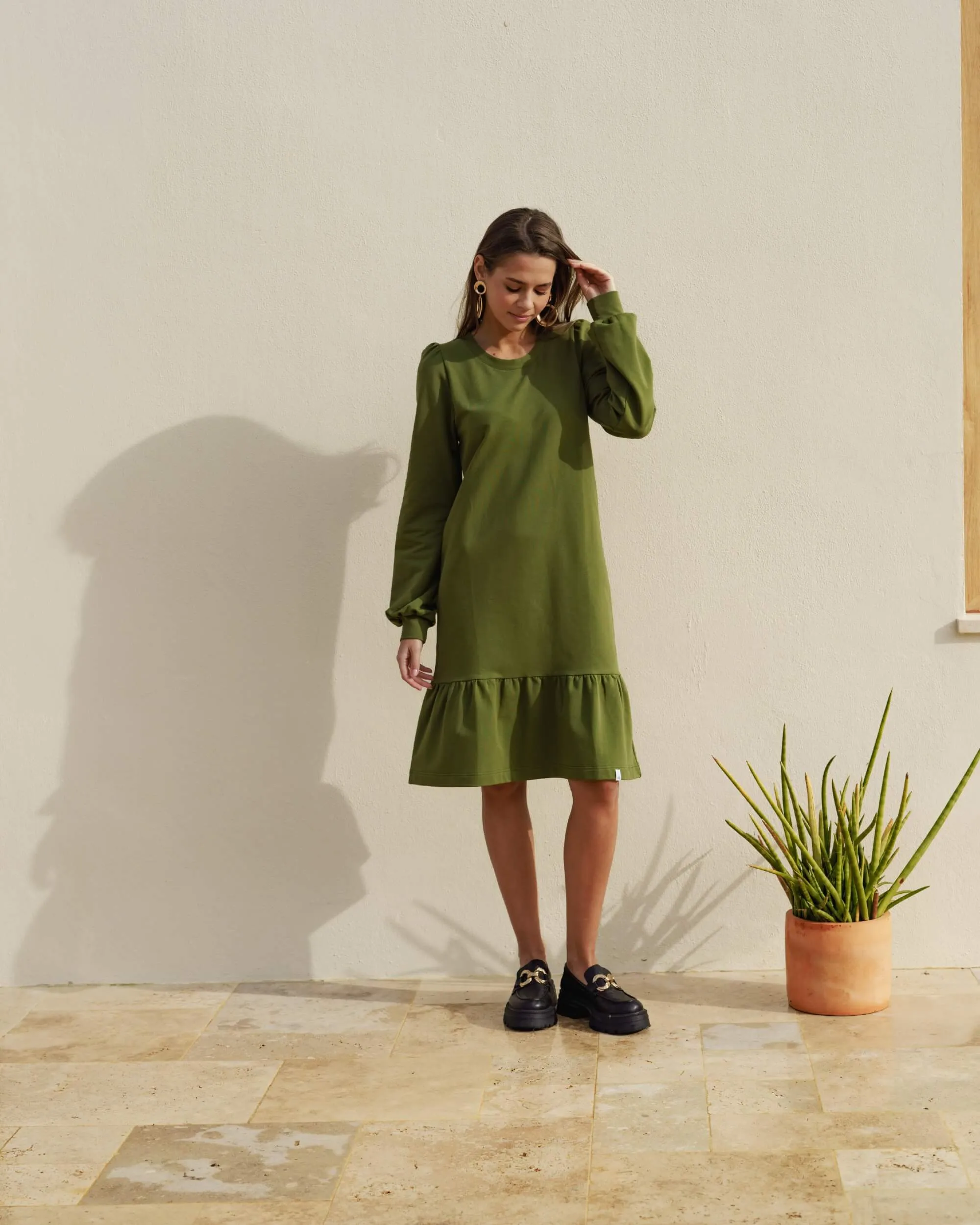 Poppy Dress Chive sold by Ivalo.com product image thumbnail 3