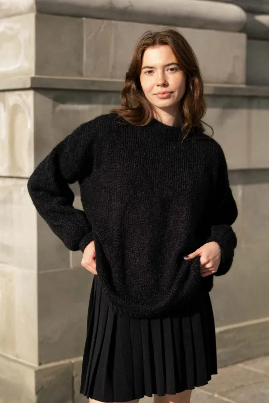 Melody Mohair Jumper Black sold by Ivalo.com