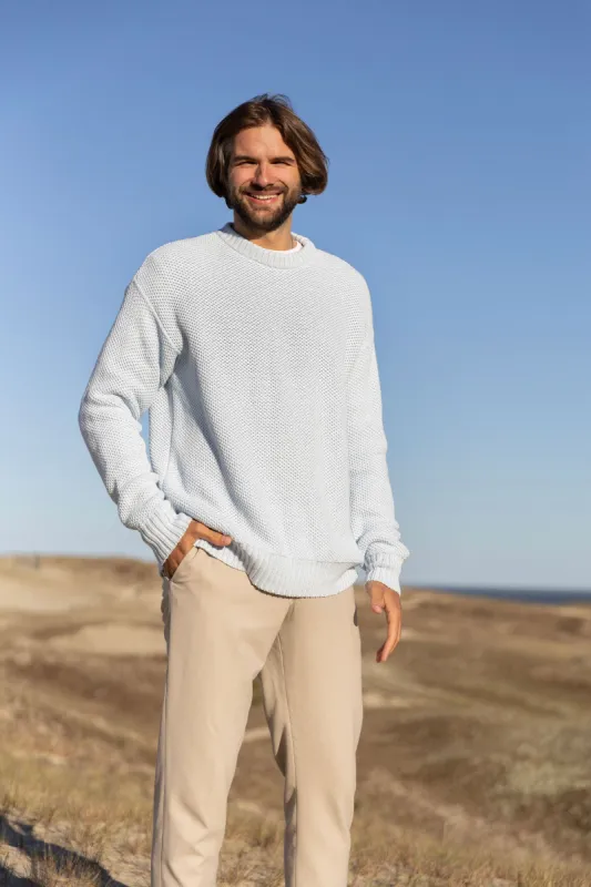Honeycomb Unisex Jumper Light Blue sold by Ivalo.com