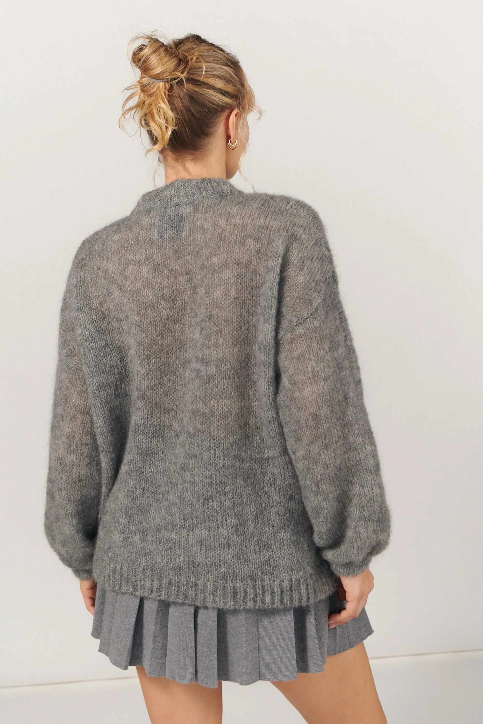 Melody Mohair Jumper Grey sold by Ivalo.com product image thumbnail 2