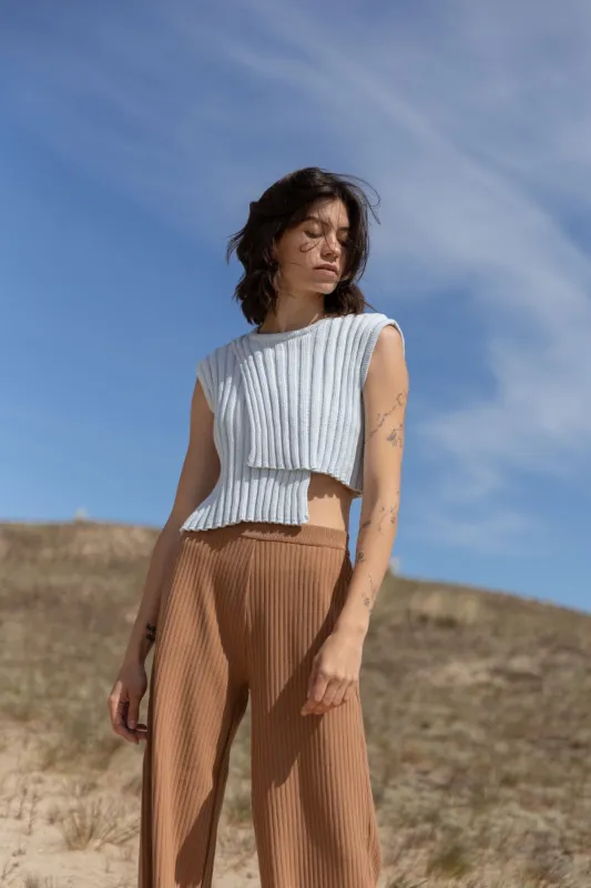 Nuovo Asymmetric Top Light Blue sold by Ivalo.com