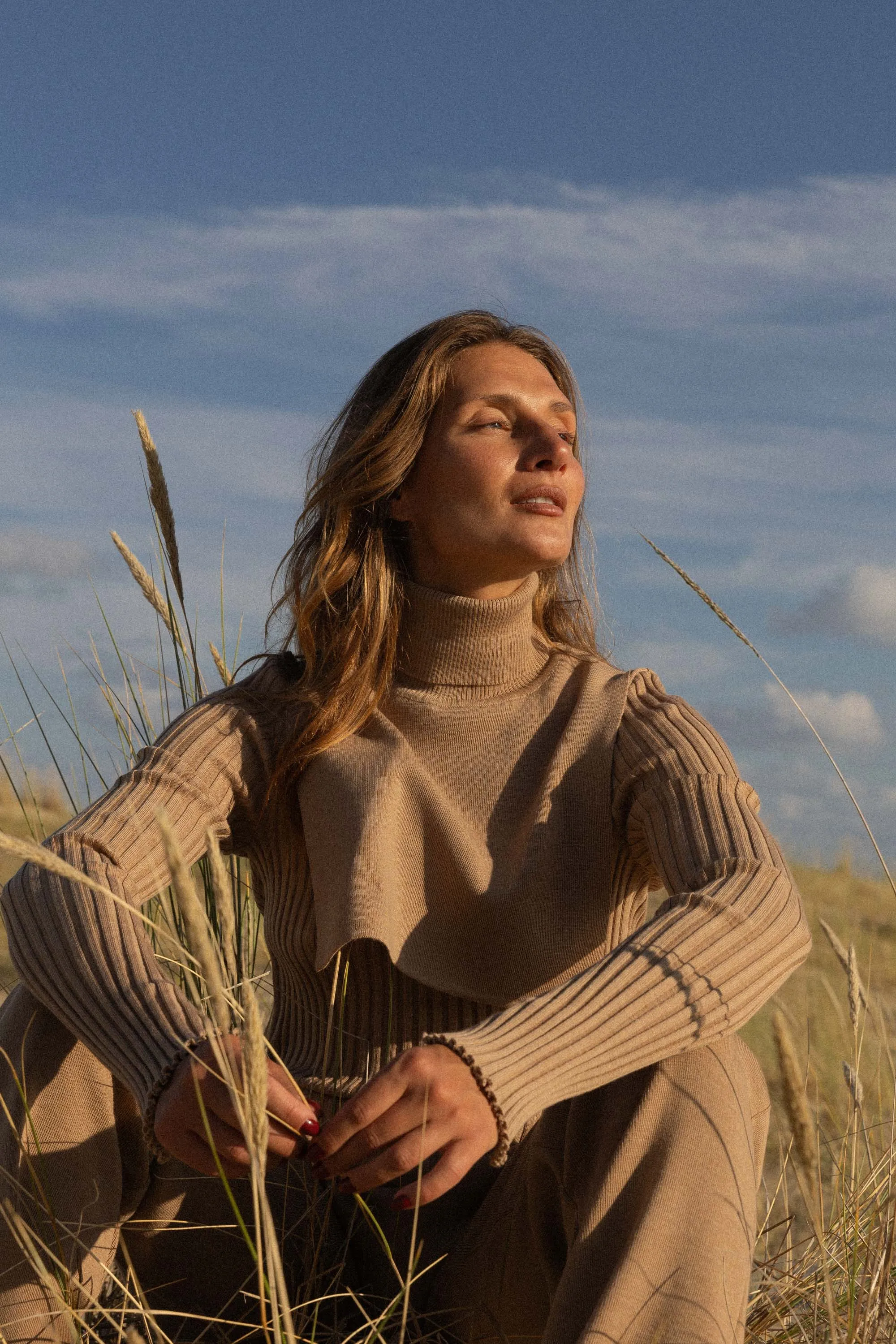 Punto Merino Neck Warmer Beige sold by Ivalo.com product image thumbnail 4