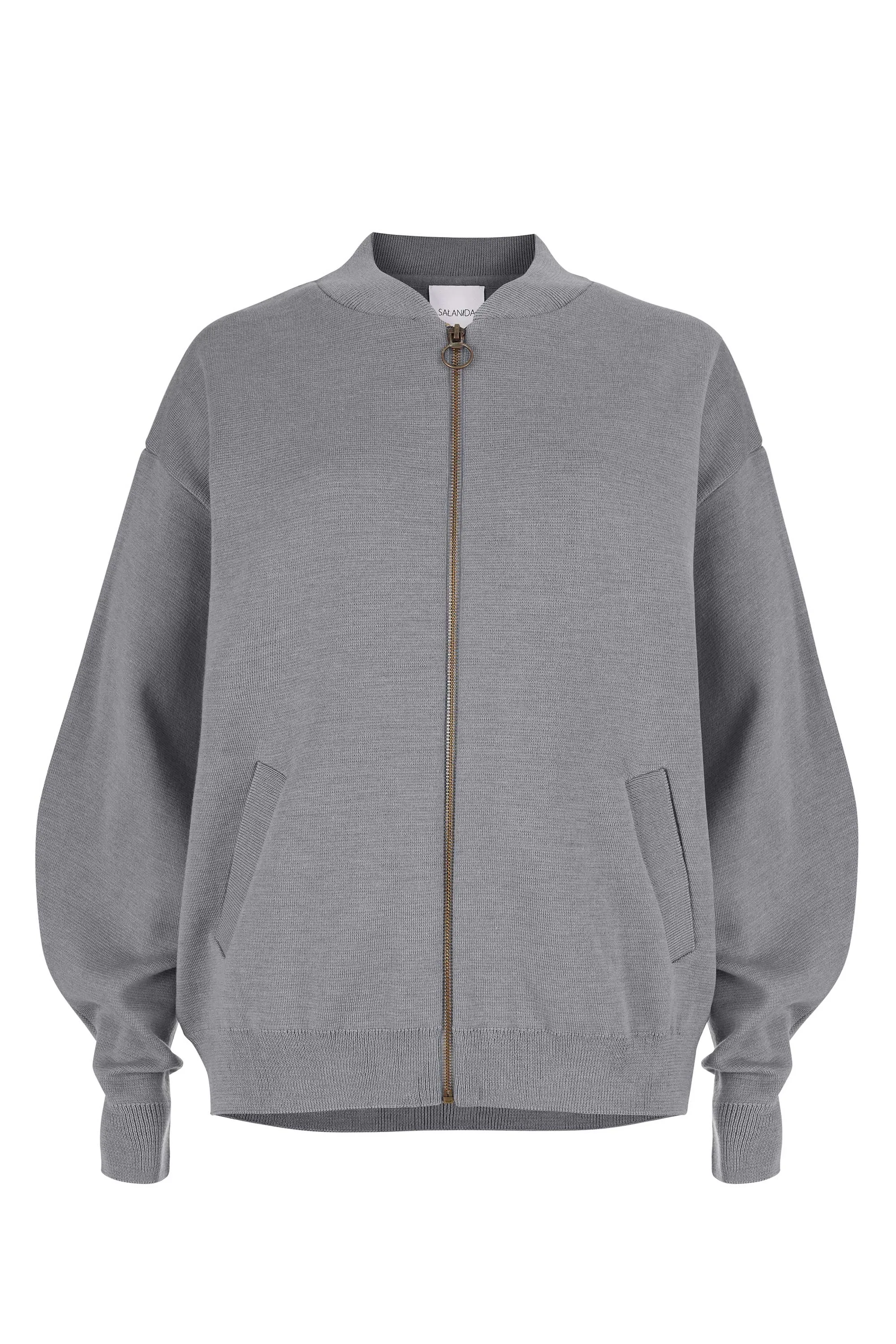 Onda Merino Bomber Jacket Light Grey sold by Ivalo.com product image thumbnail 2
