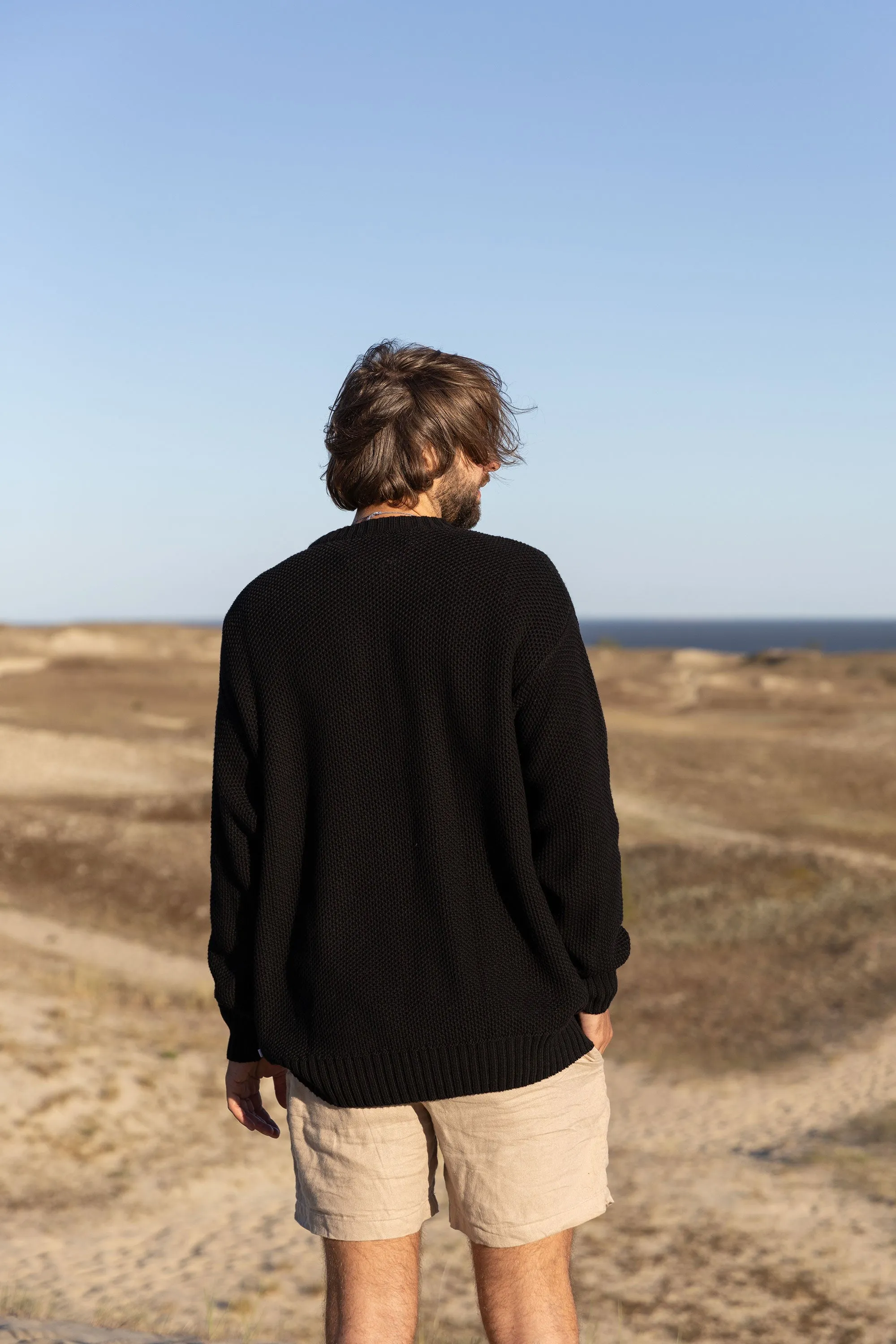 Honeycomb Unisex Jumper Black sold by Ivalo.com product image thumbnail 2