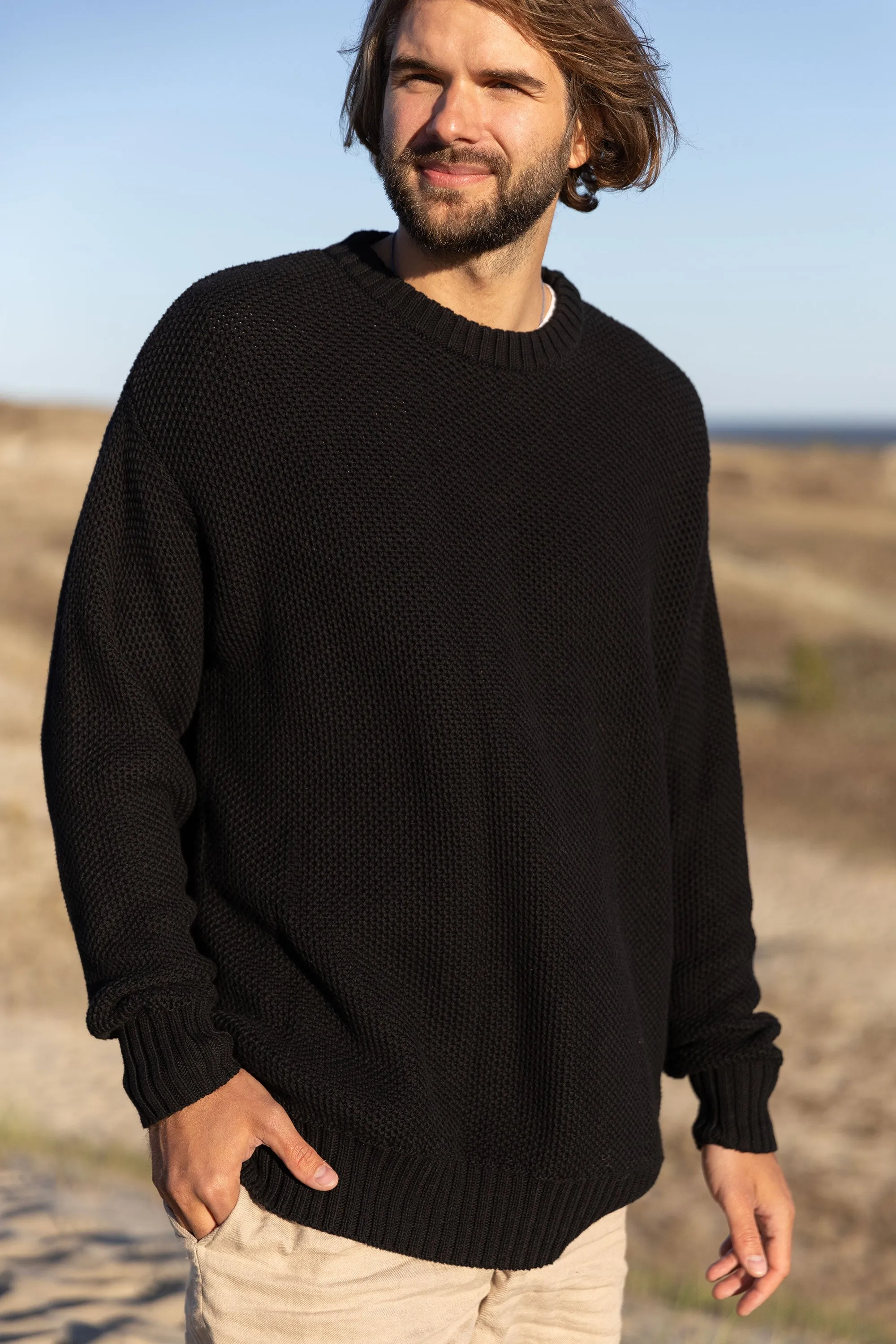 Honeycomb Unisex Jumper Black sold by Ivalo.com product image thumbnail 4