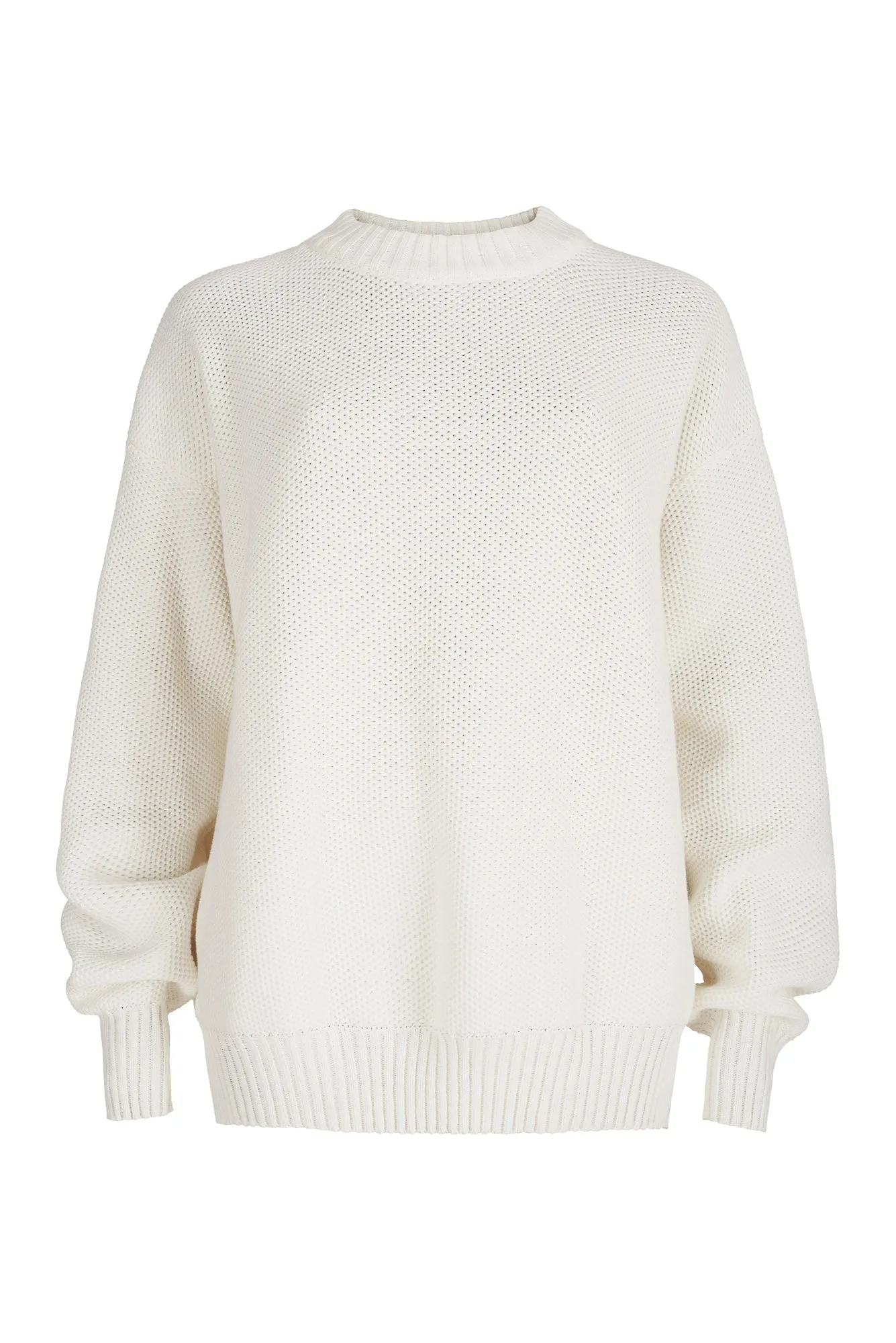 Honeycomb Unisex Jumper White sold by Ivalo.com product image thumbnail 3