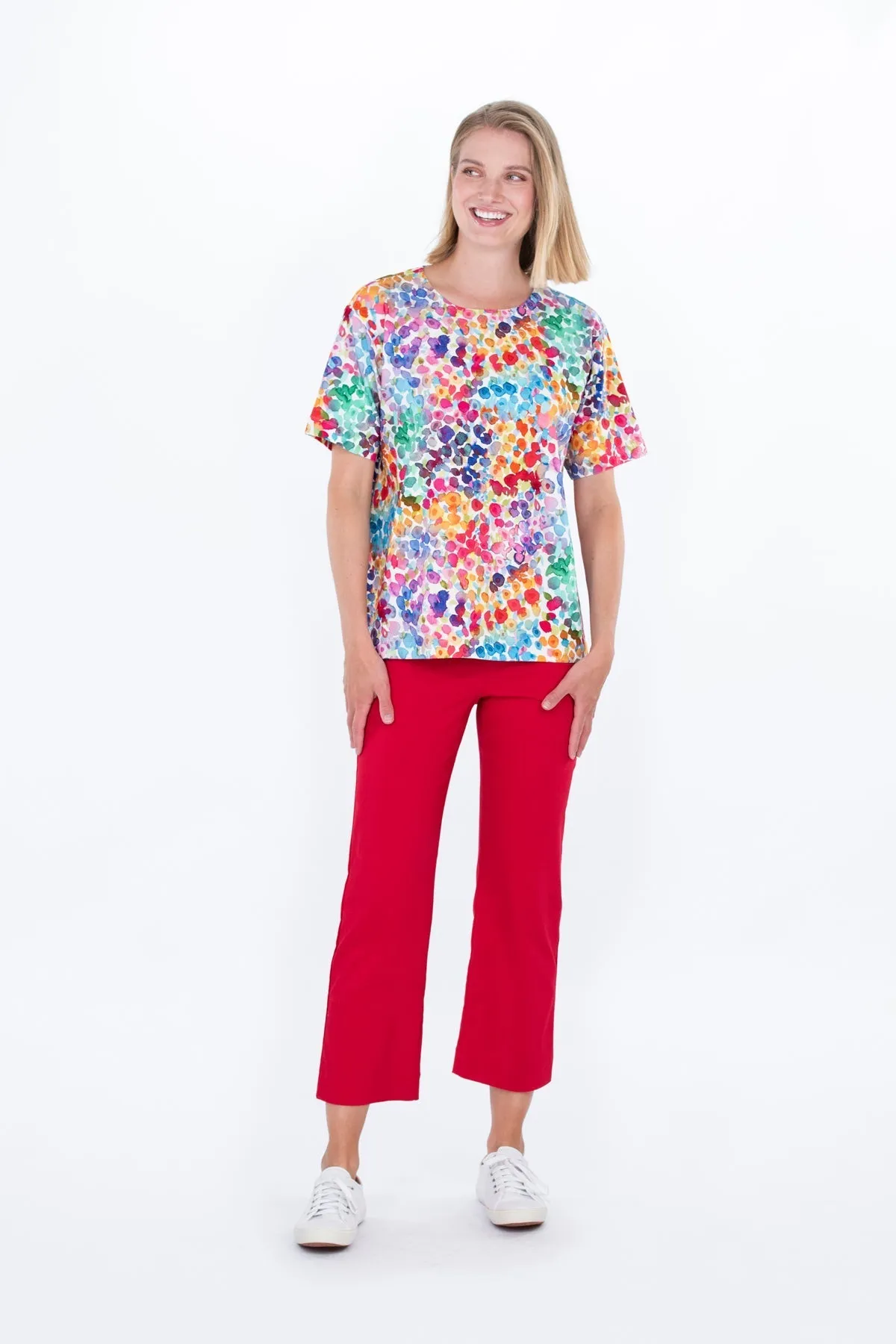 Maija Capri Trousers Red sold by Ivalo.com product image thumbnail 2