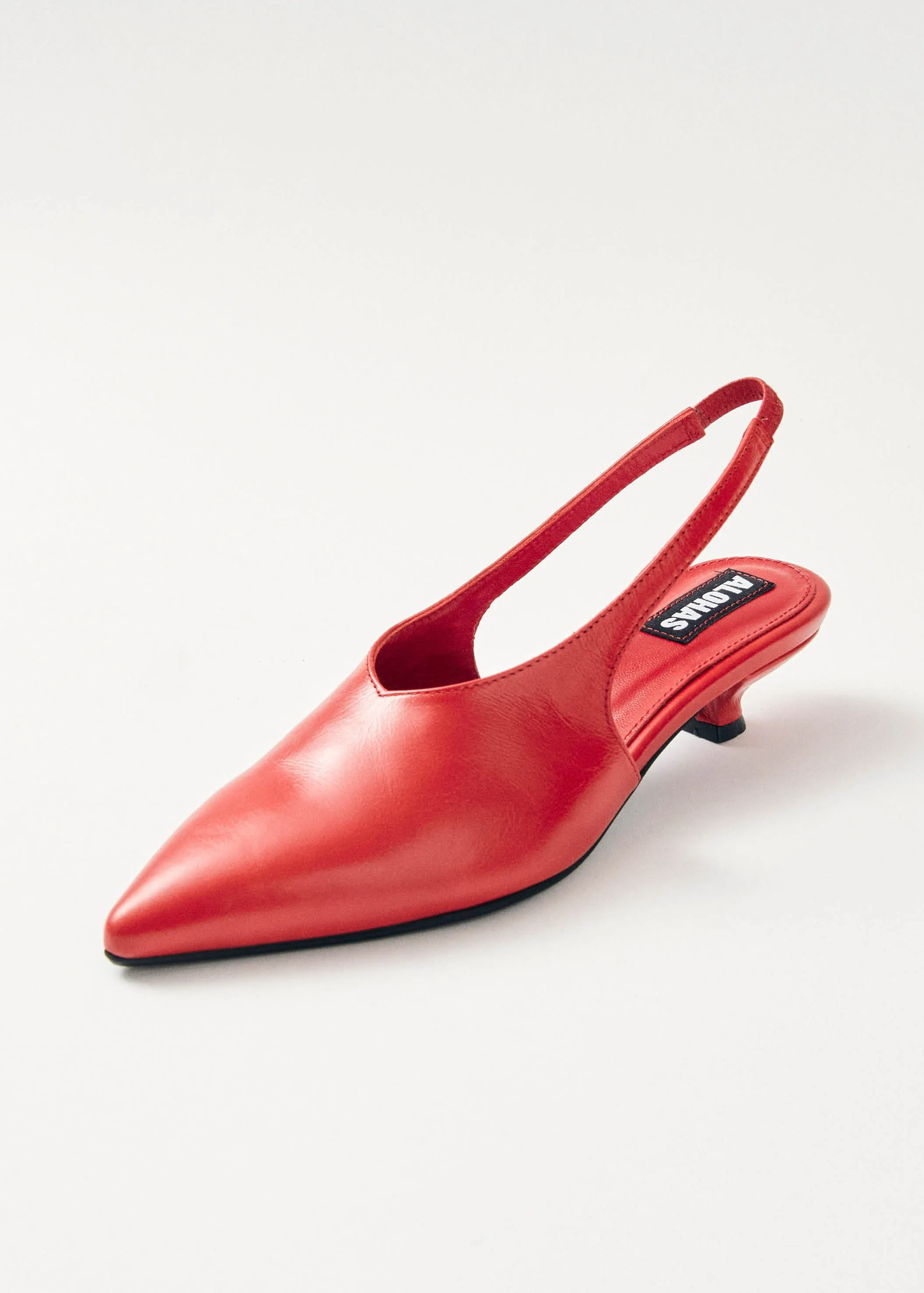Eros Leather Pumps Red sold by Ivalo.com product image thumbnail 2