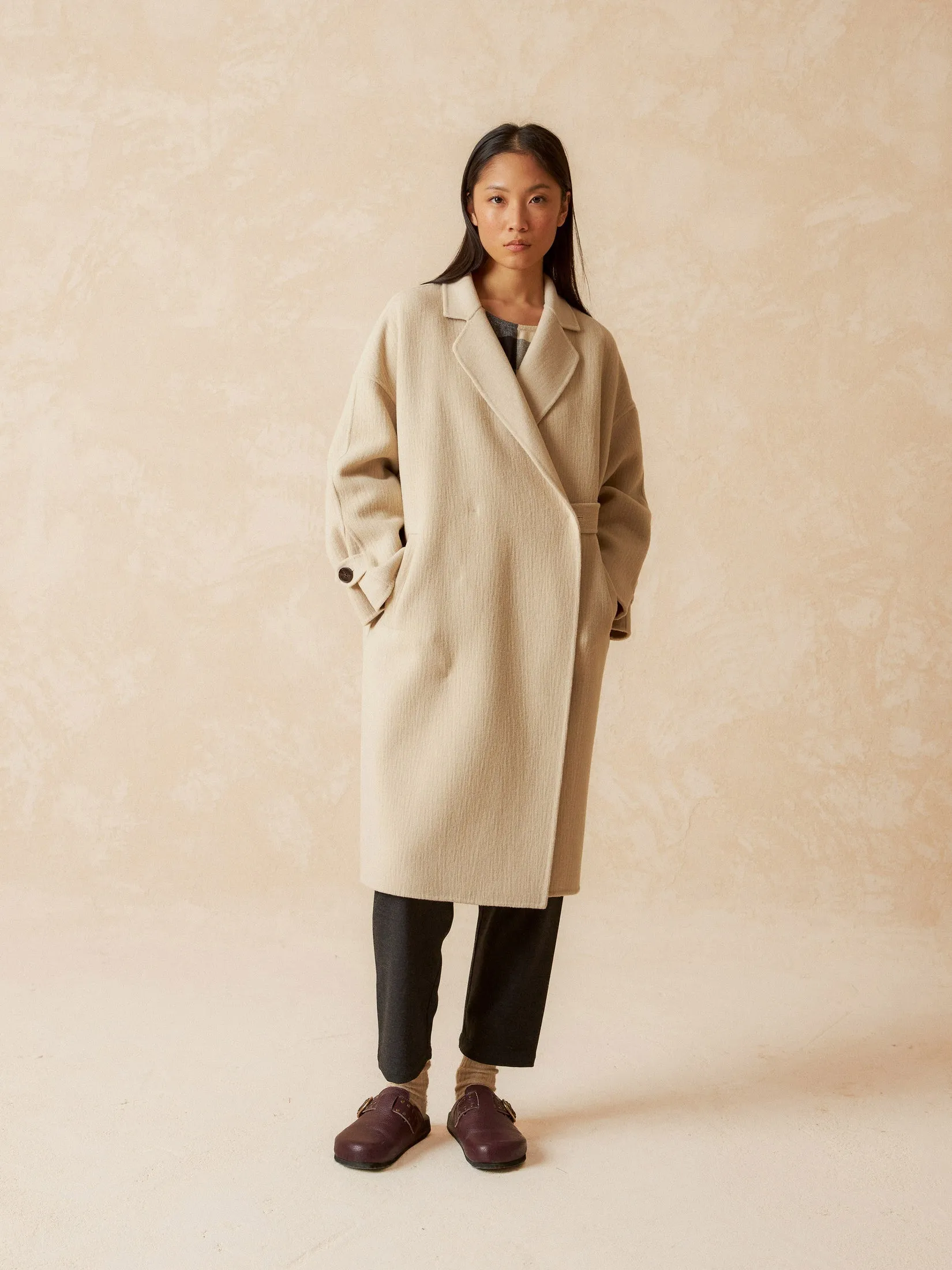Loden Oversized Coat sold by Ivalo.com product image thumbnail 4
