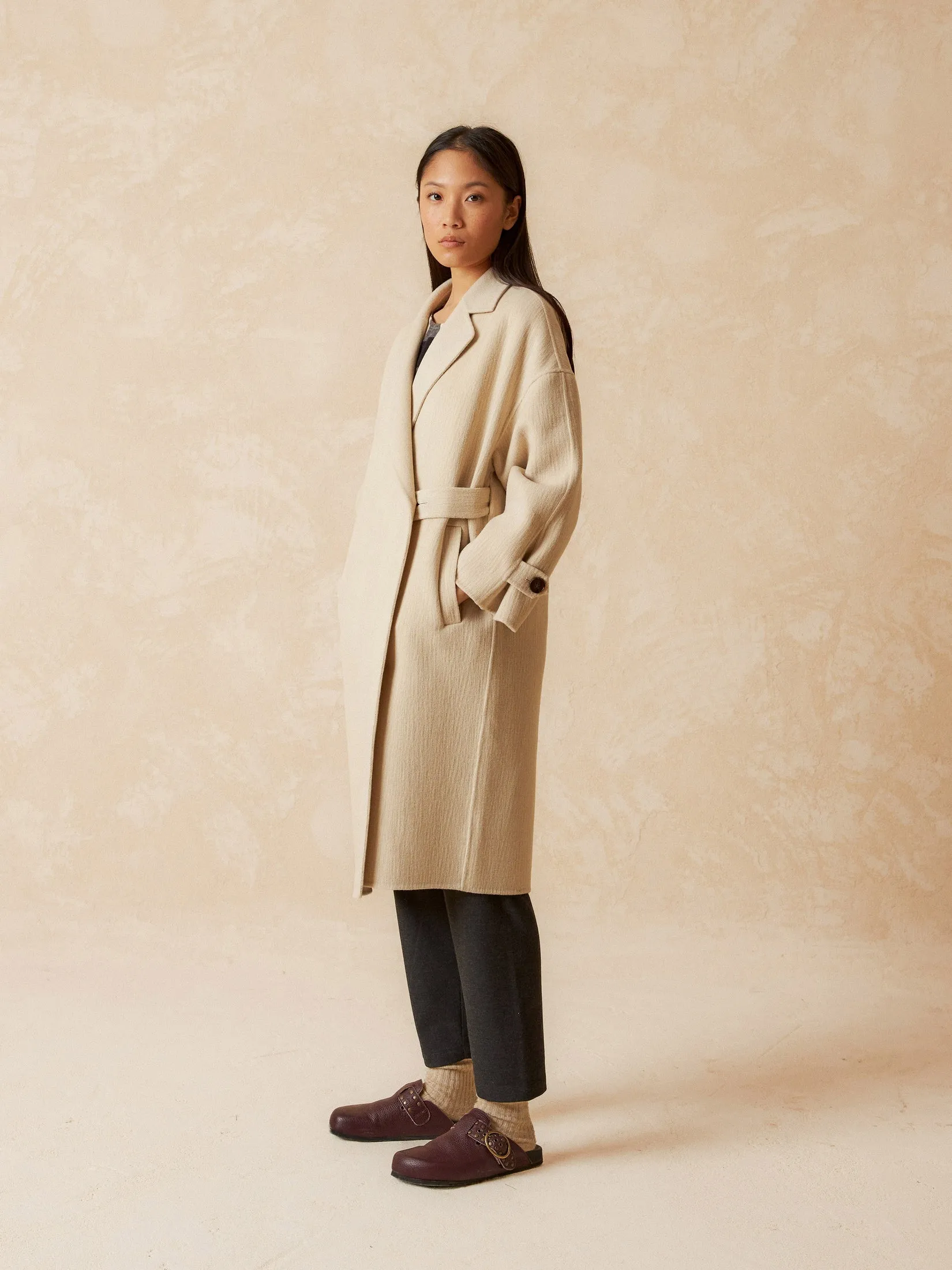 Loden Oversized Coat sold by Ivalo.com