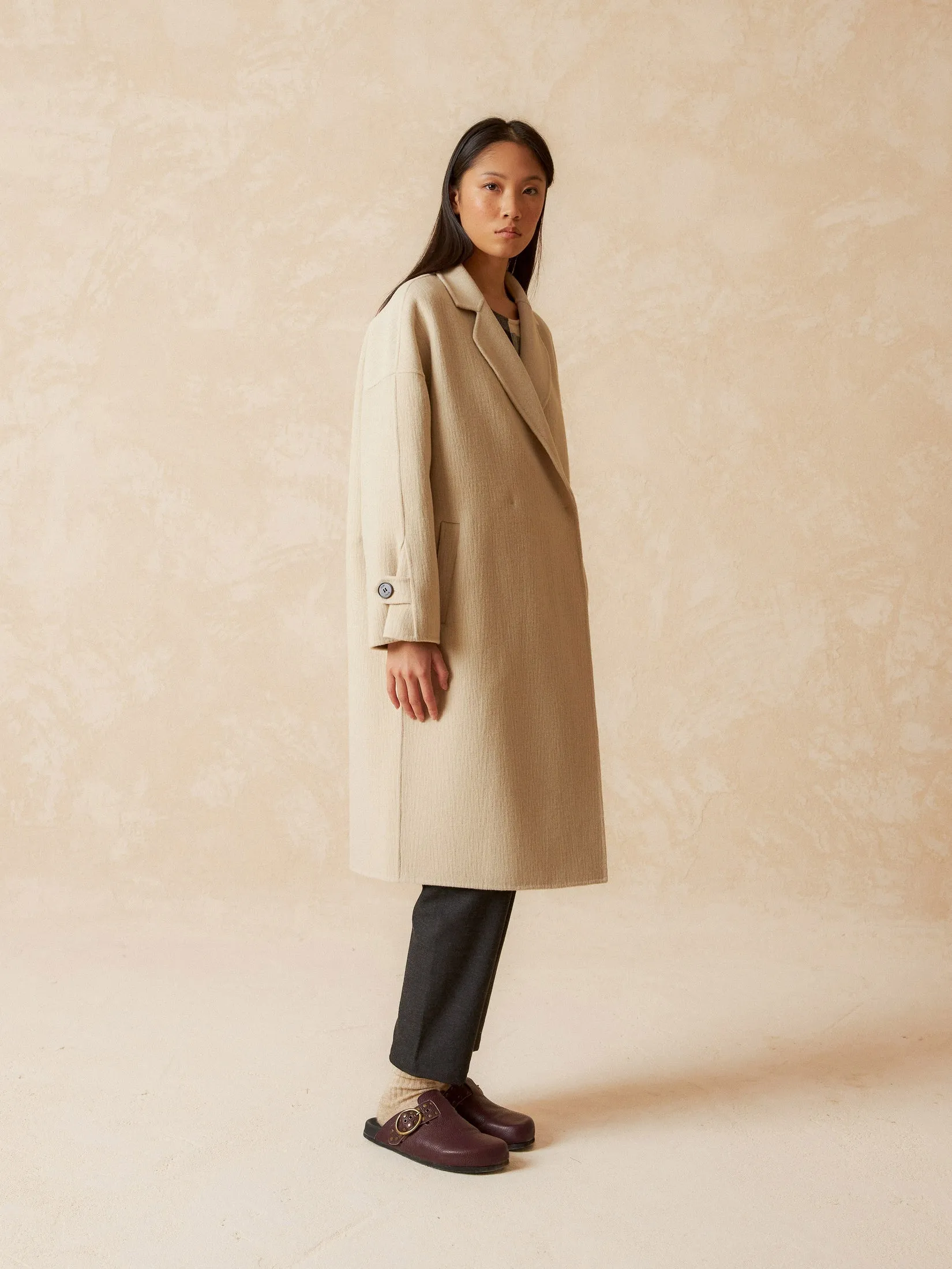 Loden Oversized Coat sold by Ivalo.com product image thumbnail 3
