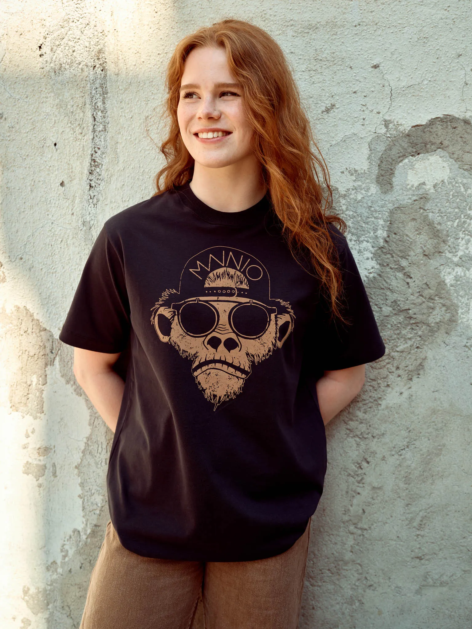 Chimp T-shirt Black sold by Ivalo.com product image thumbnail 3
