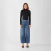 Blink Wide Cropped Jeans Vintage Blue sold by Ivalo.com