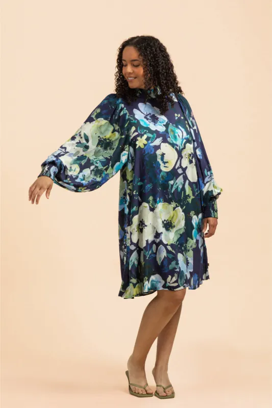 Puff Dress Blue Anemone sold by Ivalo.com