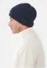 Wide Rib Merino Wool Blend Beanie Navy sold by Ivalo.com