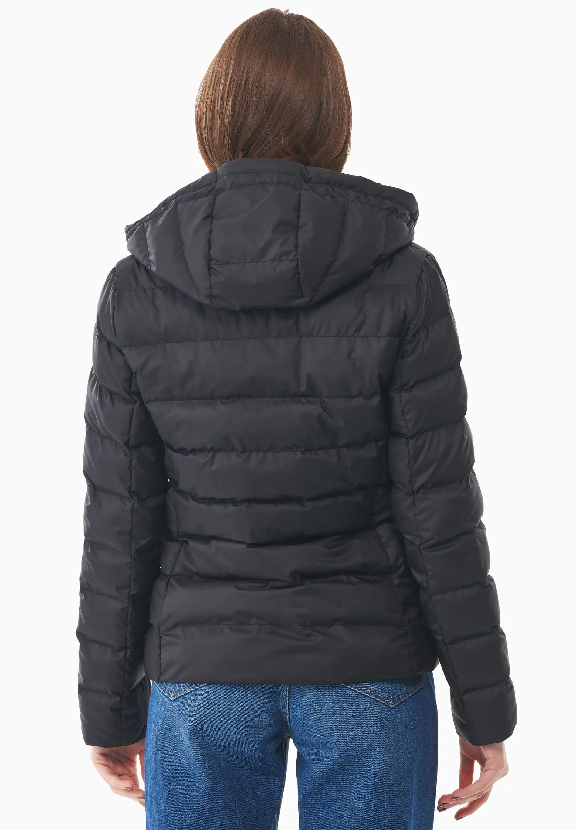 Women's Recycled Polyester Puffer Jacket Black sold by Ivalo.com product image thumbnail 2