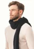 Knitted Organic Cotton Scarf Black sold by Ivalo.com