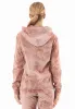 Tie-Dye Organic Cotton Hoodie Misty Rose sold by Ivalo.com
