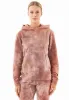 Tie-Dye Organic Cotton Hoodie Misty Rose sold by Ivalo.com