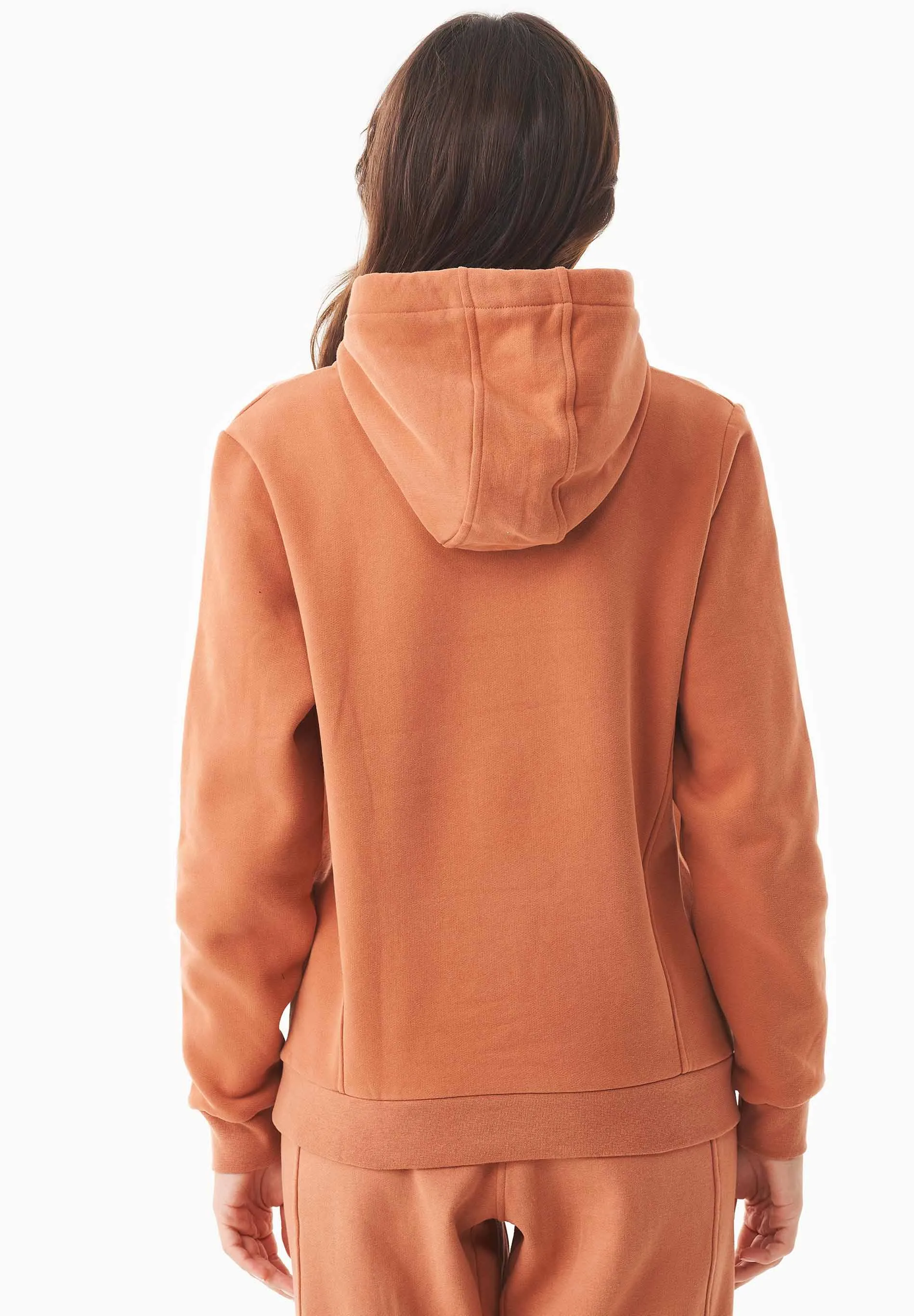 Women's Soft Touch Hoodie With Seam Details Copper sold by Ivalo.com product image thumbnail 2