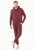 Men's Basic Soft Touch Organic Cotton Hoodie Bordeaux sold by Ivalo.com