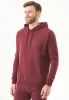 Men's Basic Soft Touch Organic Cotton Hoodie Bordeaux sold by Ivalo.com