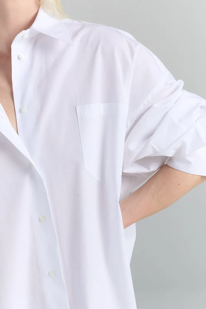 Rhea Shirt Dress White sold by Ivalo.com product image thumbnail 5