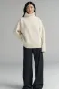 RHEA142 Heavy Merino-Cashmere Turtleneck Cream sold by Ivalo.com